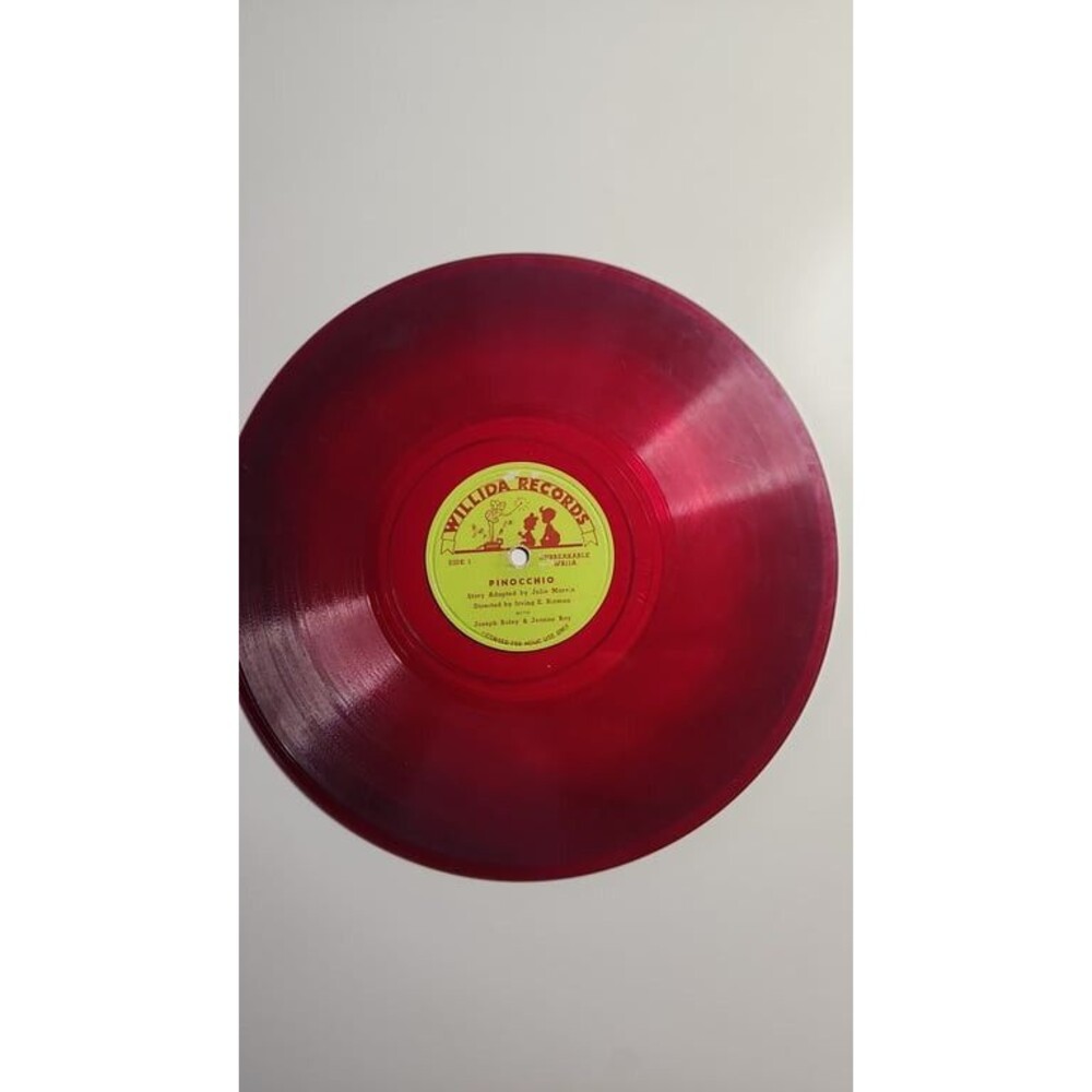 Vintage 50s Record Guild Of America RED Vinyl “Joy To The World, First Noel, E